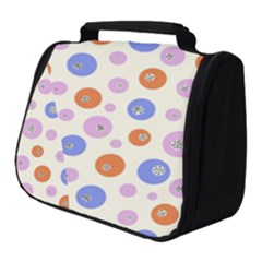 Multicolored Circles Full Print Travel Pouch (small) by SychEva