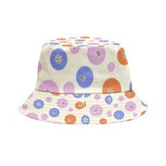 Multicolored Circles Inside Out Bucket Hat by SychEva