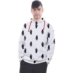 Vampire Hand Motif Graphic Print Pattern Men s Pullover Hoodie