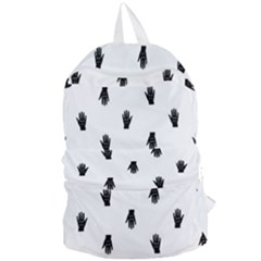 Vampire Hand Motif Graphic Print Pattern Foldable Lightweight Backpack
