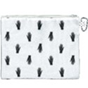 Vampire Hand Motif Graphic Print Pattern Canvas Cosmetic Bag (XXXL) View2