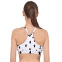 Vampire Hand Motif Graphic Print Pattern Basic Training Sports Bra View2