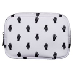 Vampire Hand Motif Graphic Print Pattern Make Up Pouch (Small)