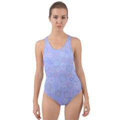 Circle Cut-Out Back One Piece Swimsuit
