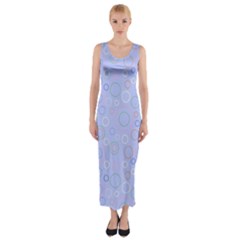 Circle Fitted Maxi Dress