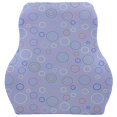 Circle Car Seat Velour Cushion 