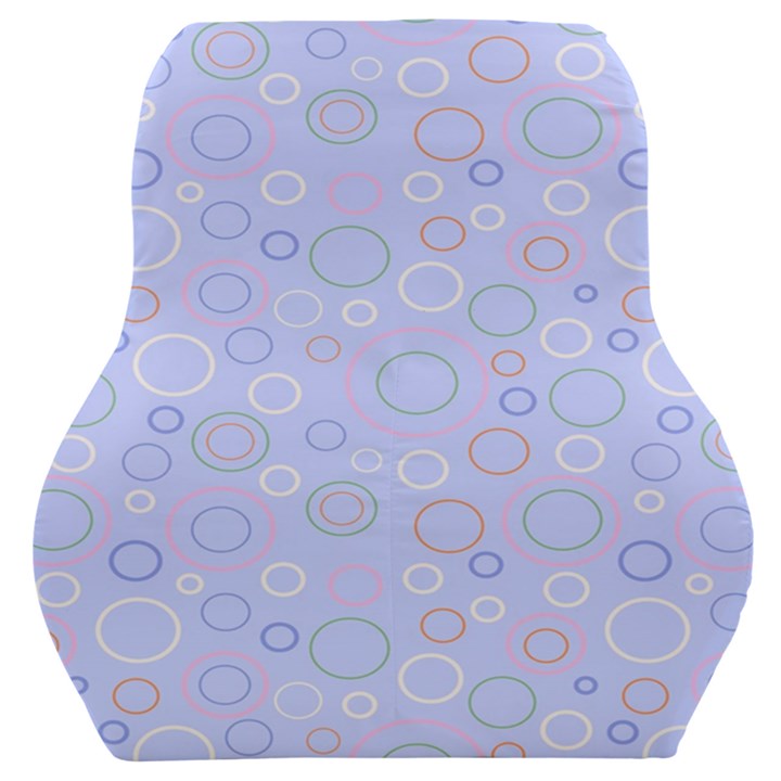 Circle Car Seat Back Cushion 