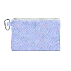 Circle Canvas Cosmetic Bag (Medium)