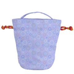 Circle Drawstring Bucket Bag