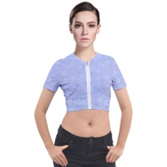 Circle Short Sleeve Cropped Jacket