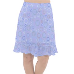 Circle Fishtail Chiffon Skirt