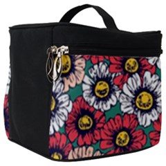 Daisy Colorfull Seamless Pattern Make Up Travel Bag (big) by Kizuneko