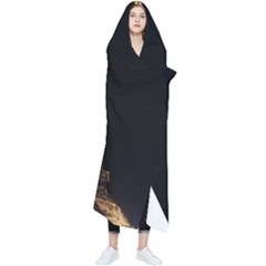 Tour Eiffel Paris Nuit Wearable Blanket by kcreatif