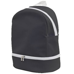 Beluga Grey Zip Bottom Backpack by FabChoice