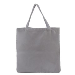 Drizzle Grey Grocery Tote Bag by FabChoice