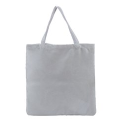 Glacier Grey Grocery Tote Bag by FabChoice