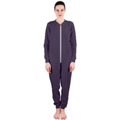 Graphite Grey Onepiece Jumpsuit (ladies)  by FabChoice