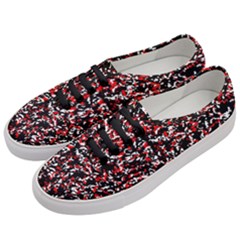 Patterntachesrougeblancnoir75 Women s Classic Low Top Sneakers by kcreatif