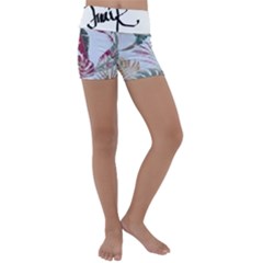 Hh F 5940 1463781439 Kids  Lightweight Velour Yoga Shorts by tracikcollection