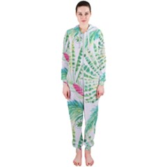  Palm Trees by Traci K Hooded Jumpsuit (Ladies) 