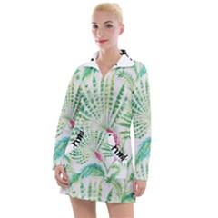  Palm Trees By Traci K Women s Long Sleeve Casual Dress by tracikcollection