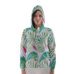  Palm Trees By Traci K Women s Hooded Windbreaker by tracikcollection