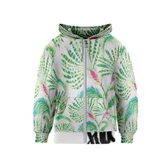  Palm Trees By Traci K Kids  Zipper Hoodie by tracikcollection