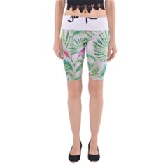  Palm Trees By Traci K Yoga Cropped Leggings by tracikcollection