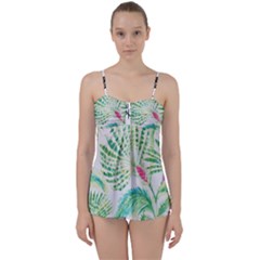  Palm Trees By Traci K Babydoll Tankini Set by tracikcollection