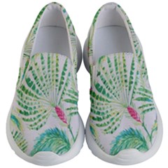  Palm Trees By Traci K Kids Lightweight Slip Ons by tracikcollection
