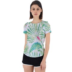  Palm Trees By Traci K Back Cut Out Sport Tee by tracikcollection