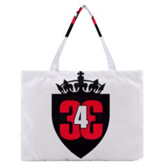 343 Logo Zipper Medium Tote Bag by 343Initiative