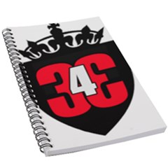 343 Logo 5 5  X 8 5  Notebook by 343Initiative
