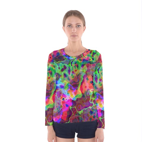 Electric Women s Long Sleeve Tee by JustToWear