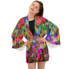 Electric Long Sleeve Kimono by JustToWear