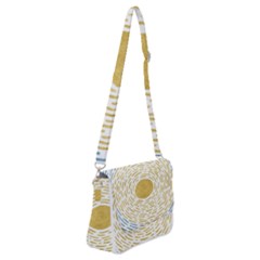 Sunshine Painting Shoulder Bag With Back Zipper by goljakoff