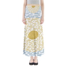 Sunshine Painting Full Length Maxi Skirt by goljakoff