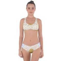 Sunshine Painting Criss Cross Bikini Set by goljakoff