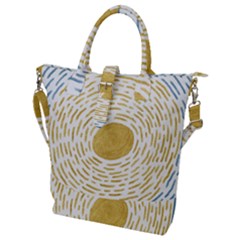 Sunshine Painting Buckle Top Tote Bag by goljakoff