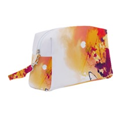 Autumn Paint Wristlet Pouch Bag (medium) by goljakoff