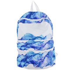 Blue Smoke Foldable Lightweight Backpack by goljakoff