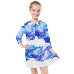 Blue Smoke Kids  Quarter Sleeve Shirt Dress by goljakoff