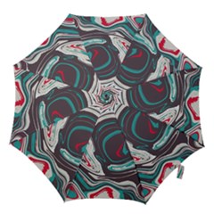 Vector Vivid Marble Pattern 1 Hook Handle Umbrellas (medium) by goljakoff