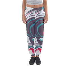 Vector Vivid Marble Pattern 1 Women s Jogger Sweatpants by goljakoff