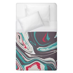 Vector Vivid Marble Pattern 1 Duvet Cover (single Size) by goljakoff