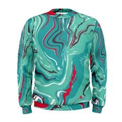 Vector Vivid Marble Pattern 2 Men s Sweatshirt by goljakoff