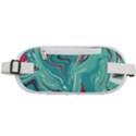 Vector Vivid Marble Pattern 2 Rounded Waist Pouch View1