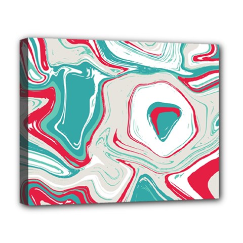 Vector Vivid Marble Pattern 4 Deluxe Canvas 20  X 16  (stretched) by goljakoff