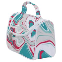 Vector Vivid Marble Pattern 4 Satchel Handbag by goljakoff