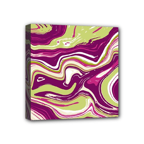 Vector Vivid Marble Pattern 5 Mini Canvas 4  X 4  (stretched) by goljakoff